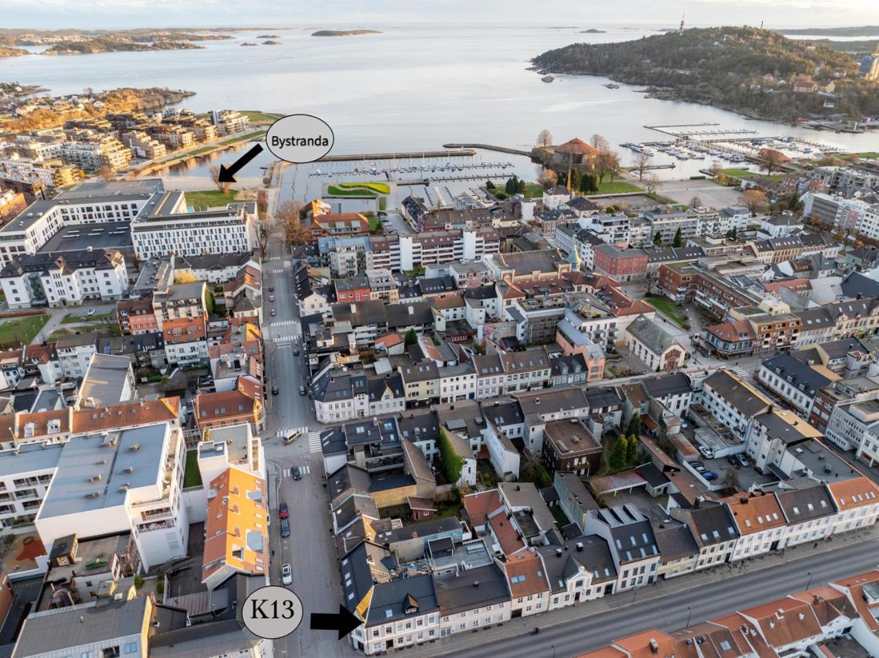 KRSferie leiligheter i sentrum Kristiansand Exterior foto